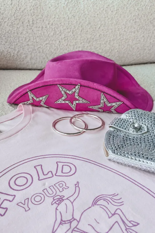Cowgirl Barbie Pink Western Hat sold by Amazing Lace