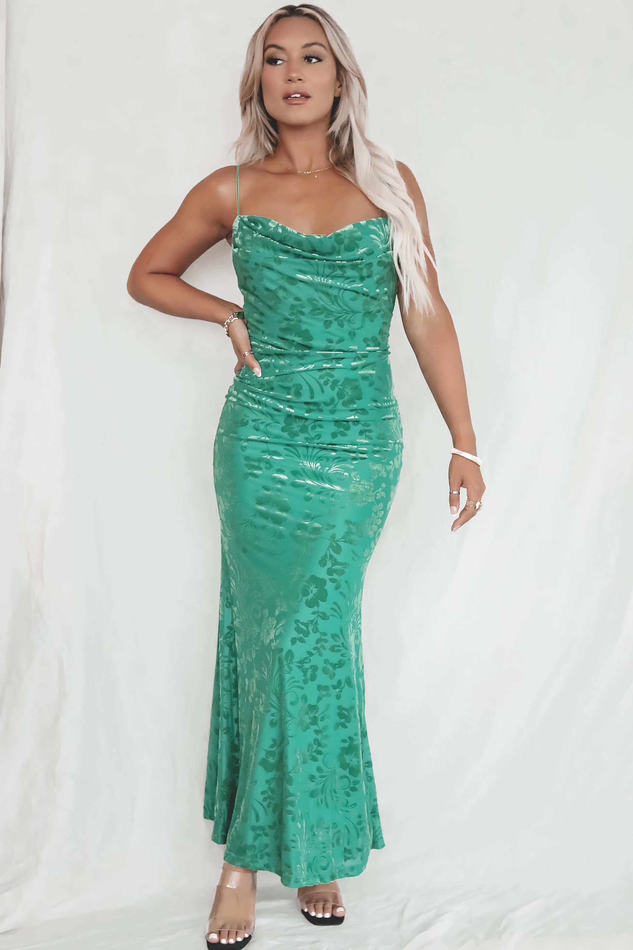 I Do Too Emerald Maxi Dress sold by Amazing Lace product image thumbnail 3