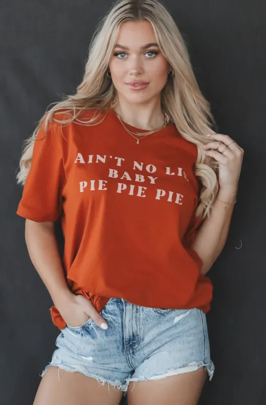 DEAL FRIDAY + SATURDAY Pie Pie Baby Graphic Tee sold by Amazing Lace