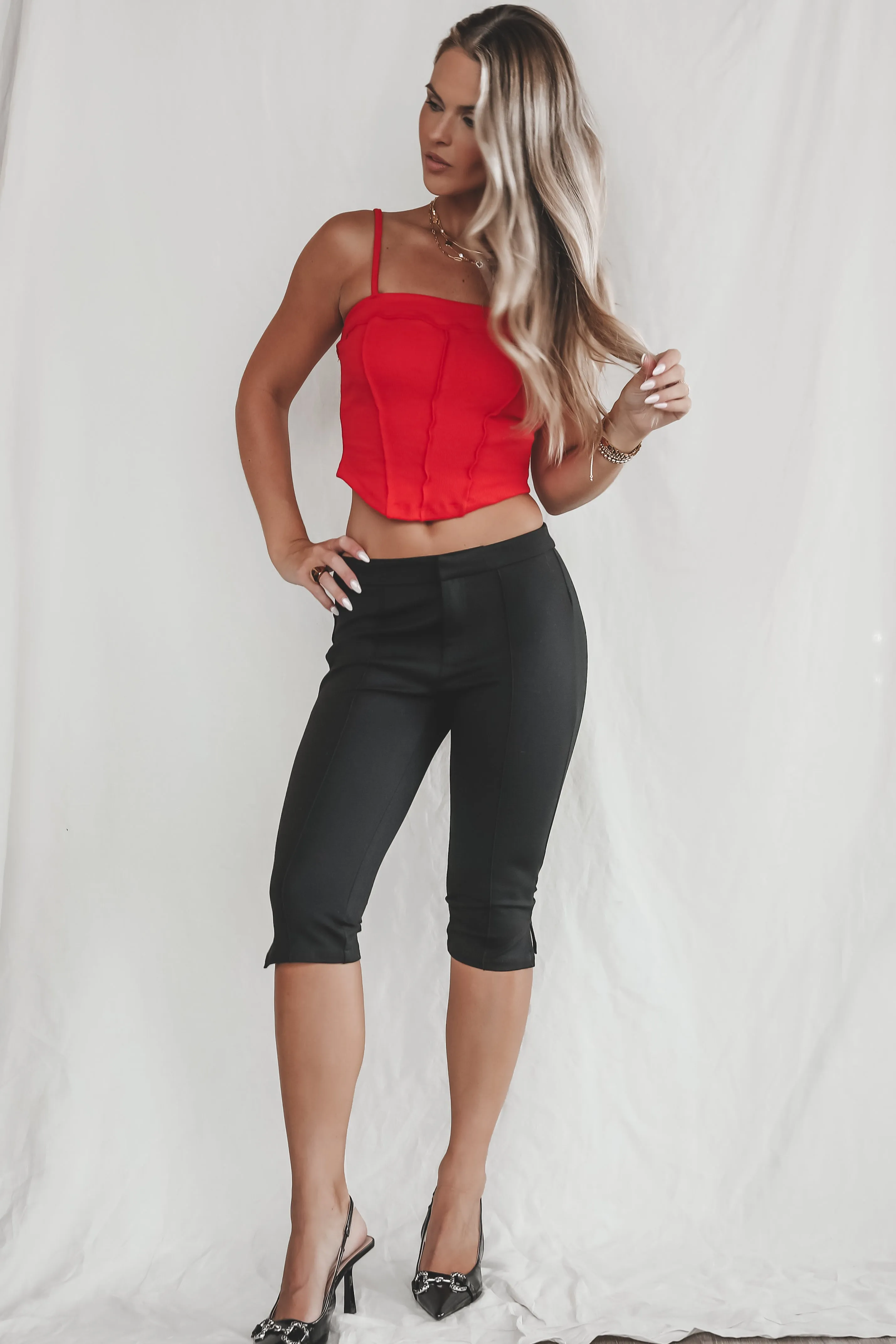 Oh So In Black Capri Pants sold by Amazing Lace product image thumbnail 5