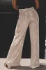DEAL Room Full Of Stars Champagne Sequin Flares sold by Amazing Lace