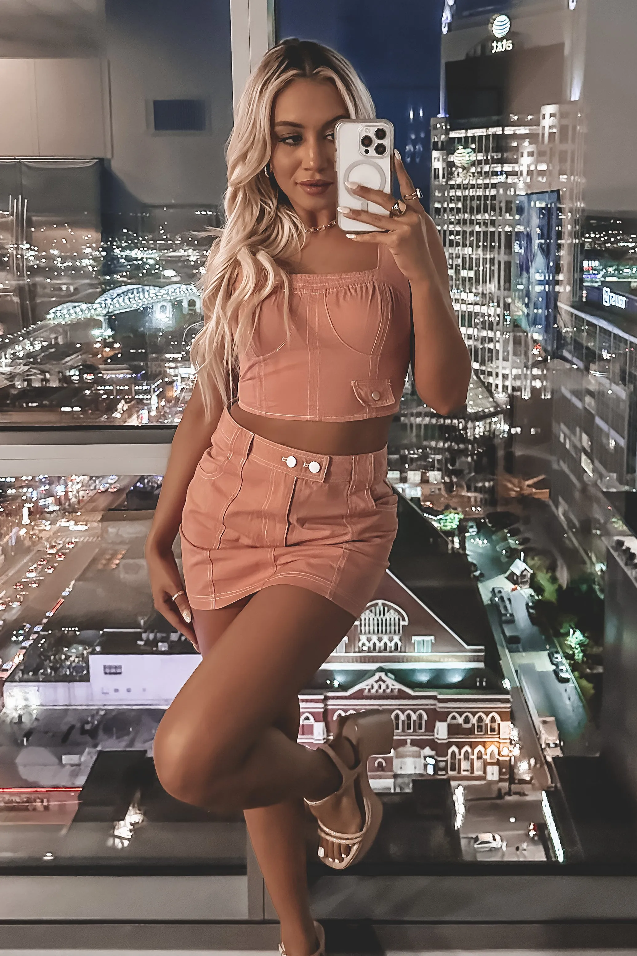 DEAL She Is Such A Trendsetter Utility Crop Top sold by Amazing Lace product image thumbnail 3