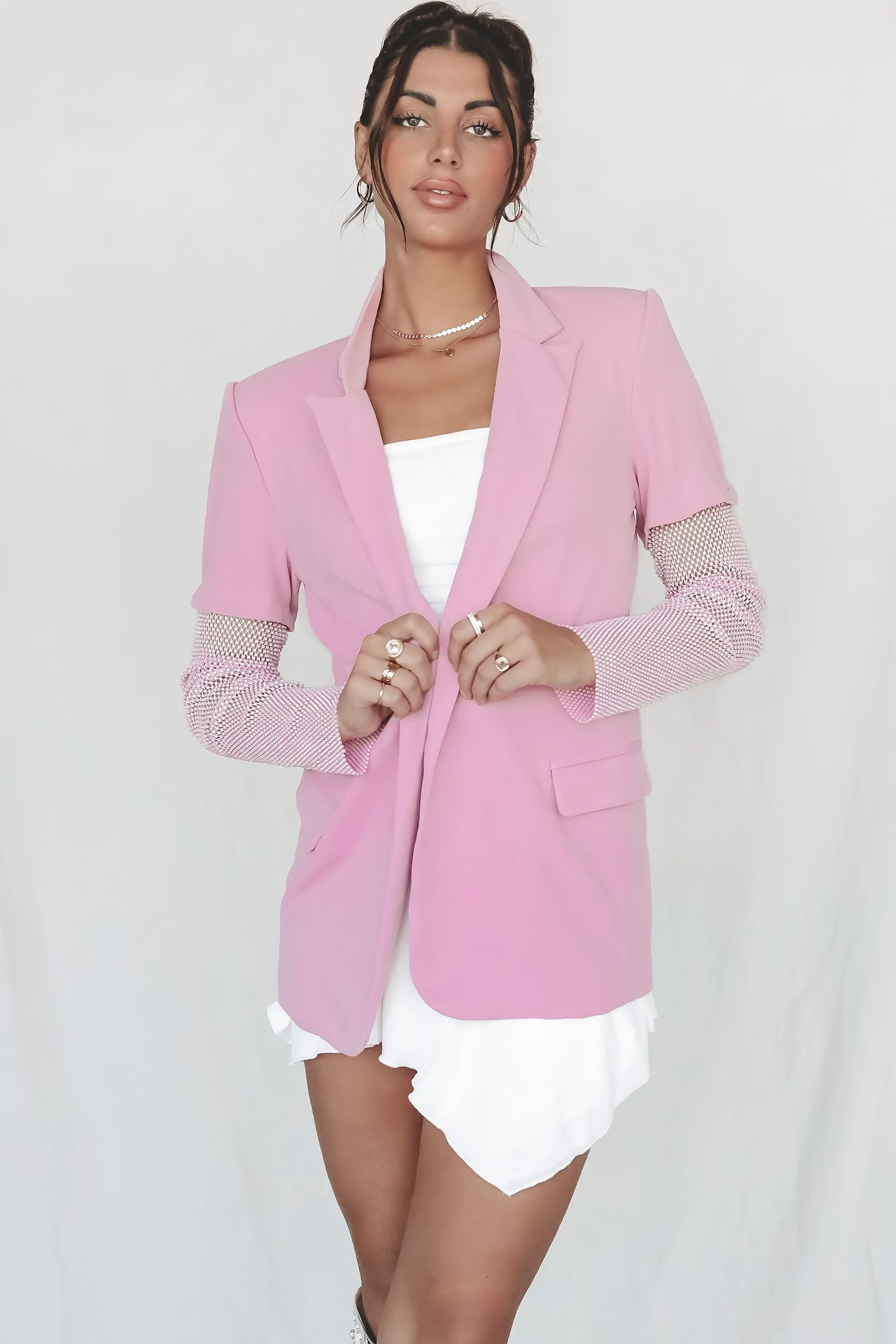 DEAL I Will Work But I Will Sparkle Blazer sold by Amazing Lace product image thumbnail 2