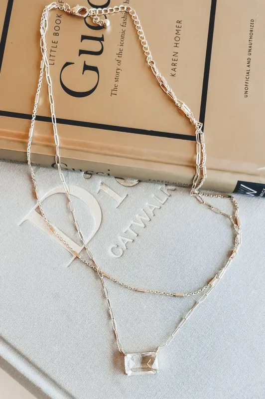 Not Leaving The House Without Gold Double Cain Necklace sold by Amazing Lace