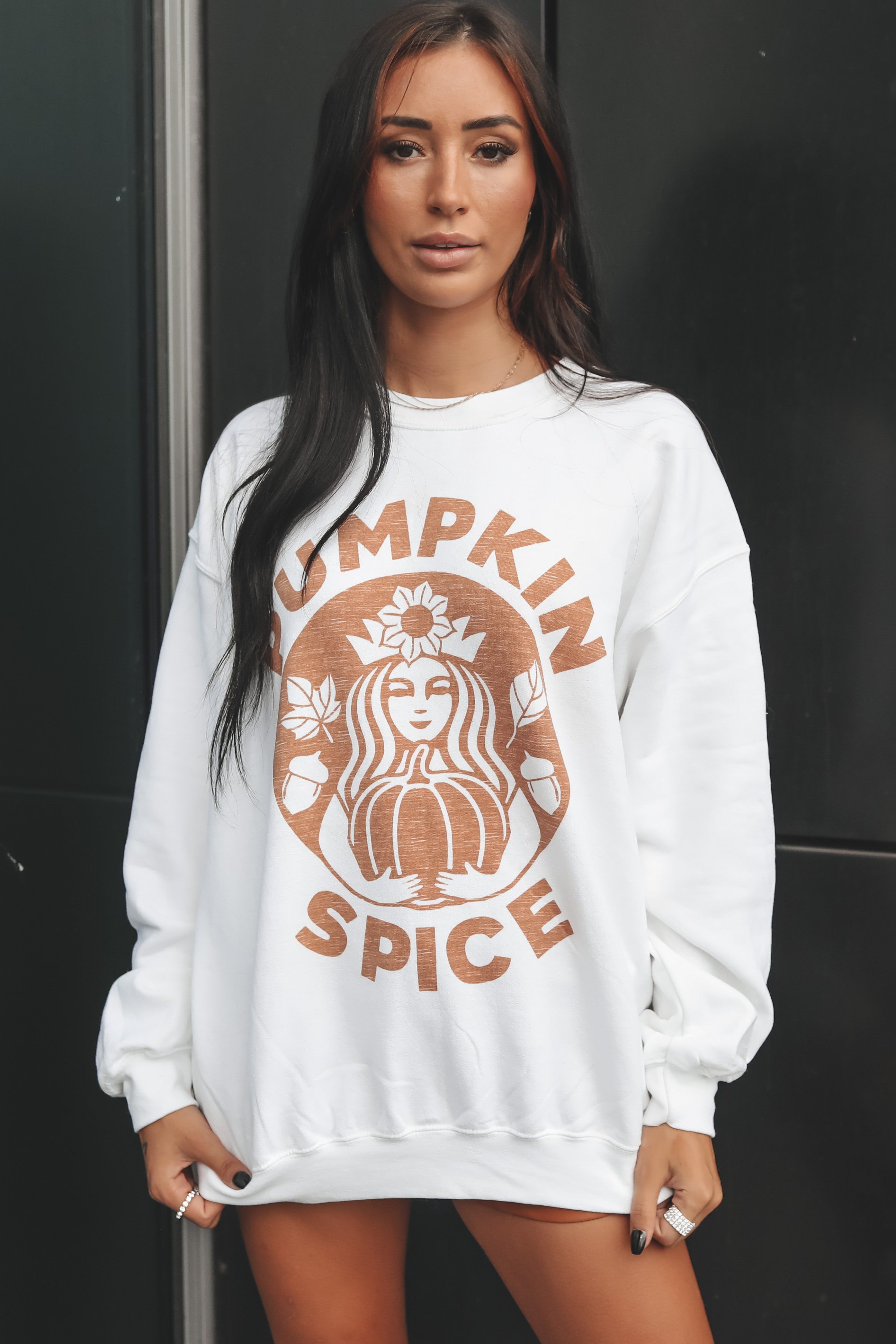 Pumpkin Spice Pullover Top sold by Amazing Lace