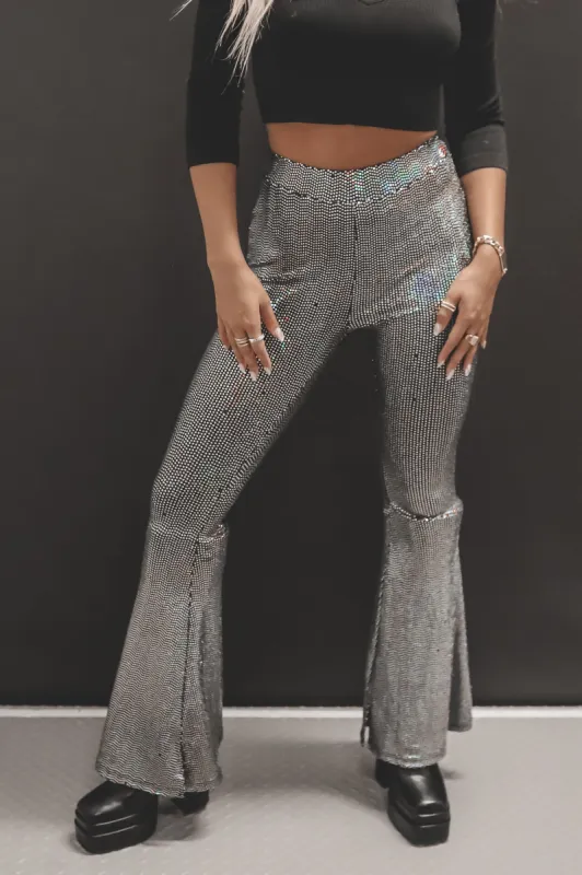 Queen Of The Dance Floor Metallic Flares sold by Amazing Lace