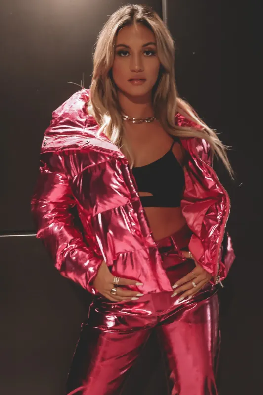 BUDDYLOVE Addison Metallic Puffer Jacket sold by Amazing Lace