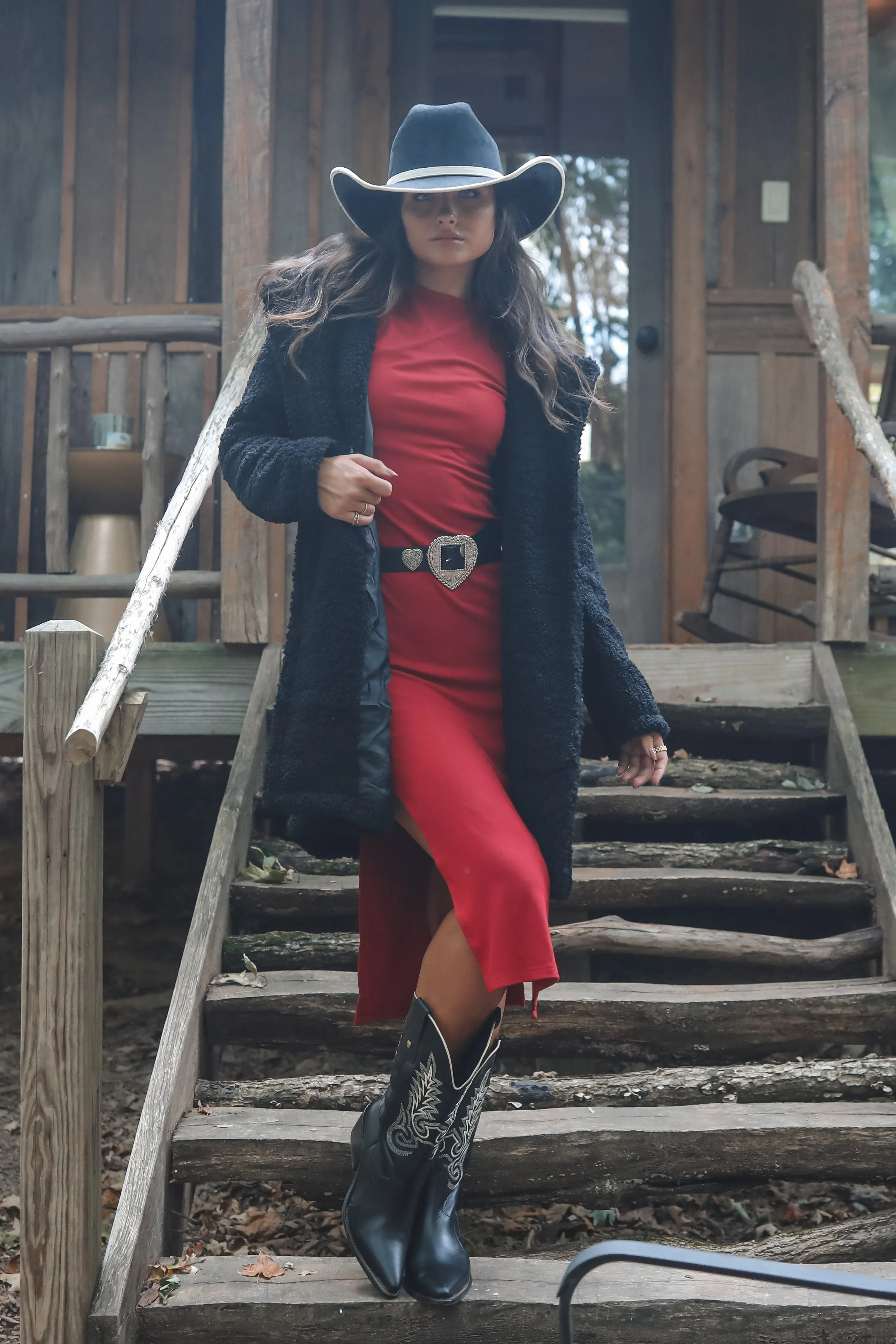 HOLIDAY DEAL ❄️ Feeling Fierce Faux Fur Long Teddy Coat sold by Amazing Lace product image thumbnail 5