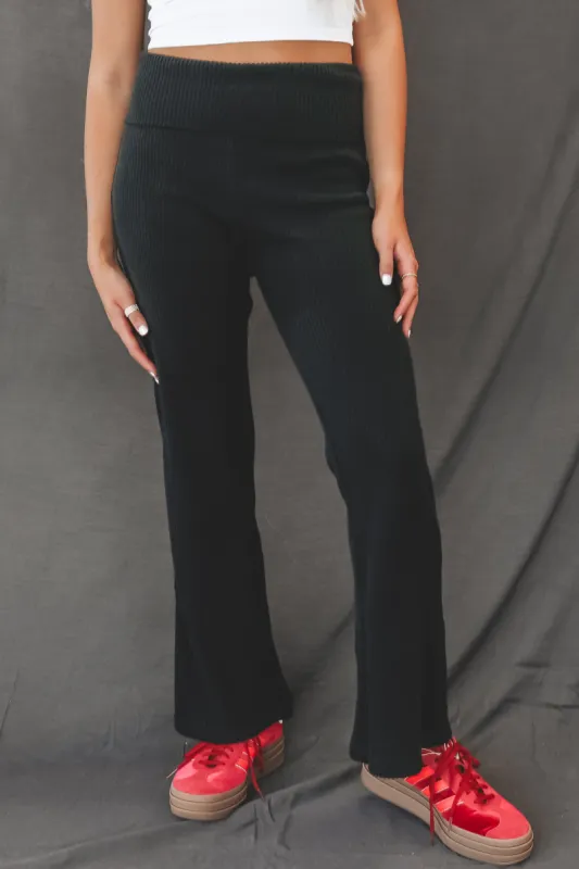 DEAL Sage The Label Good For Her Folded Waist Flare Pants sold by Amazing Lace