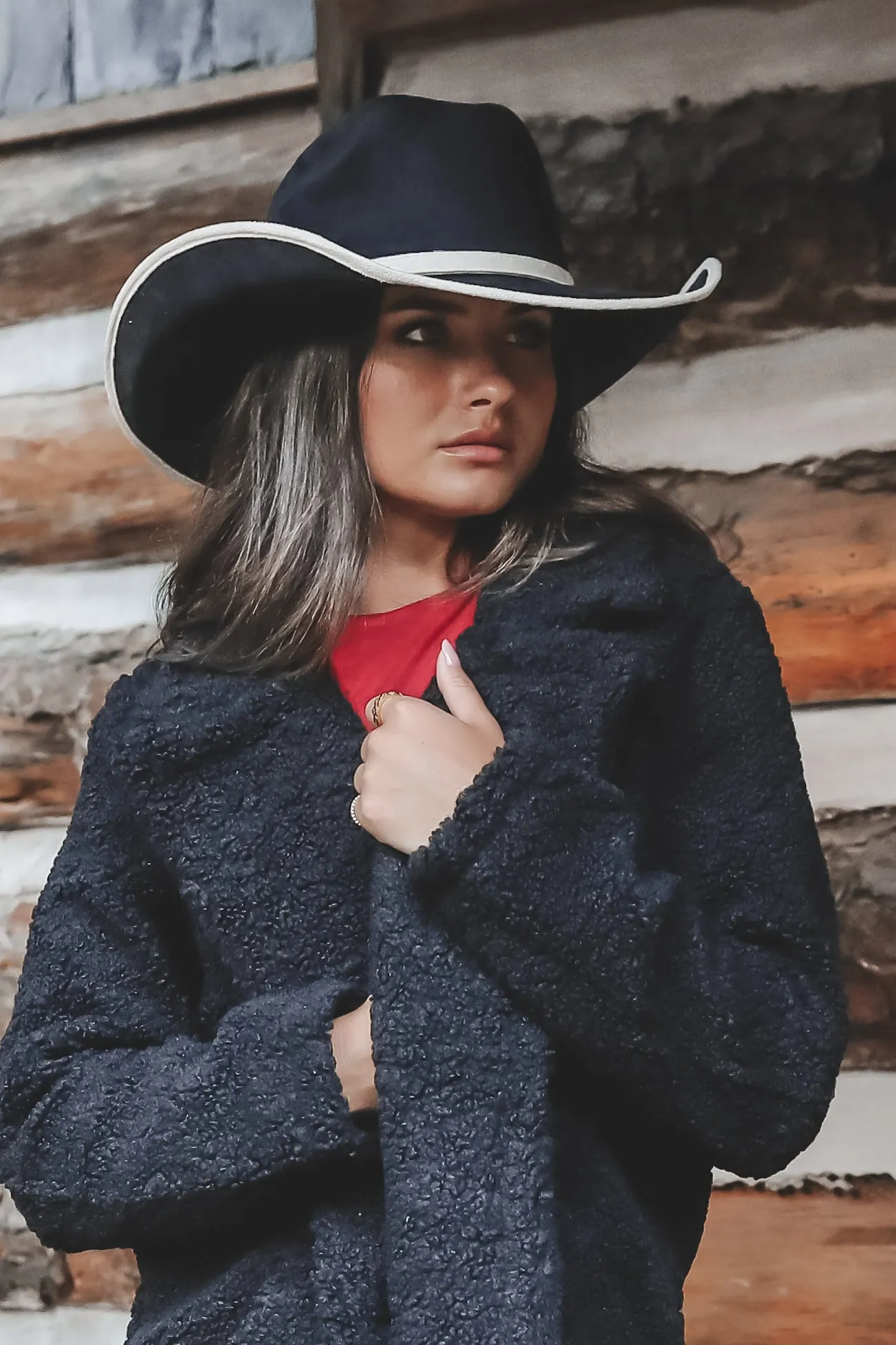 Howdy There Hunny Unisex Vegan Western Cowboy Hat sold by Amazing Lace product image thumbnail 2