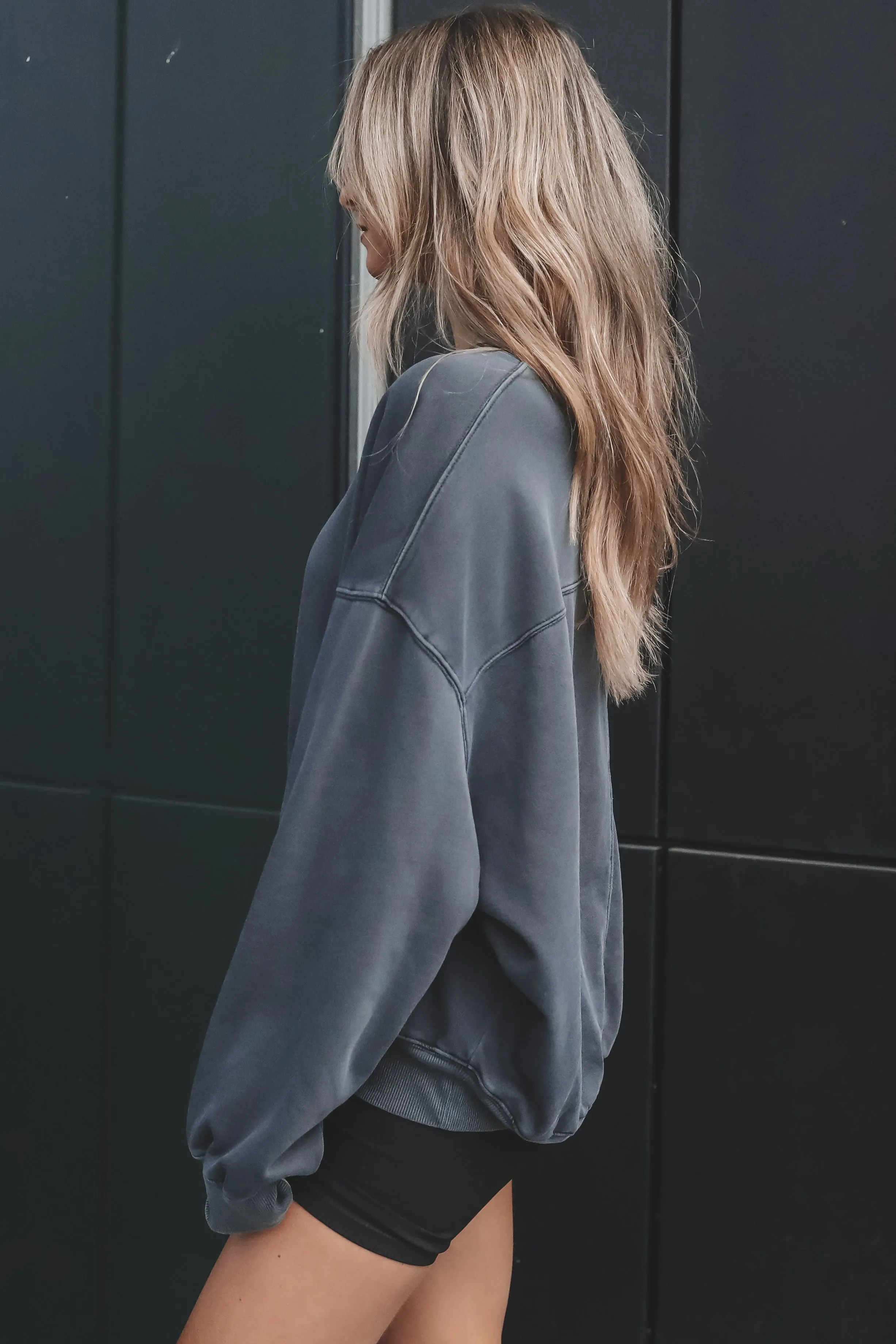 DEAL Cool Girl Chill Charcoal Pullover sold by Amazing Lace product image thumbnail 2