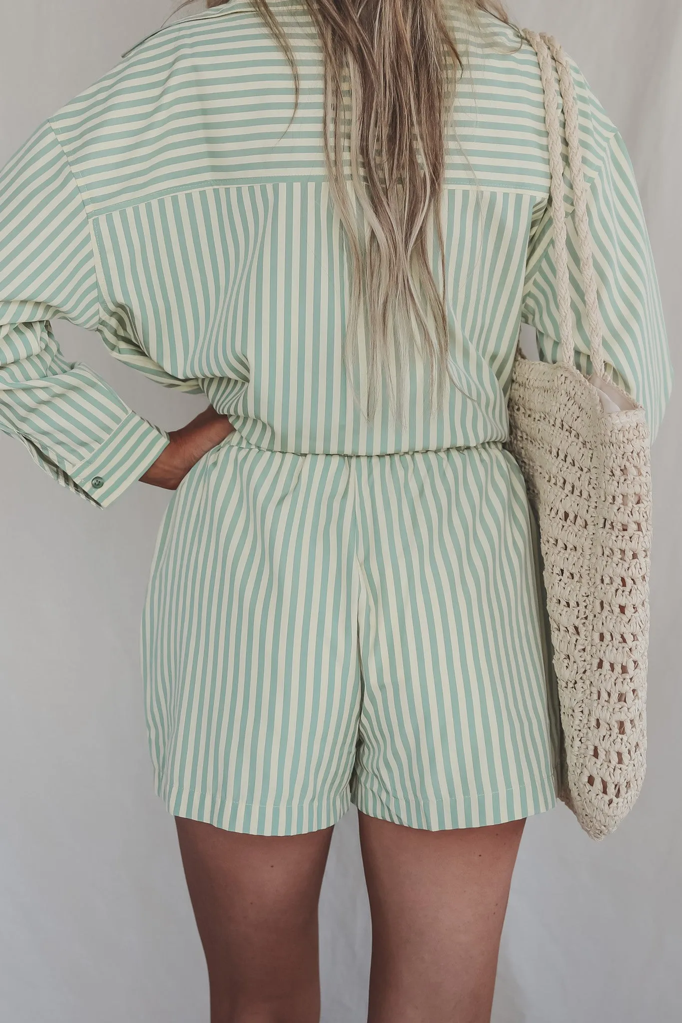 Something Minty Fashion Boxer Striped Shorts sold by Amazing Lace product image thumbnail 3