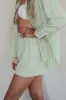 Something Minty Fashion Boxer Striped Shorts sold by Amazing Lace
