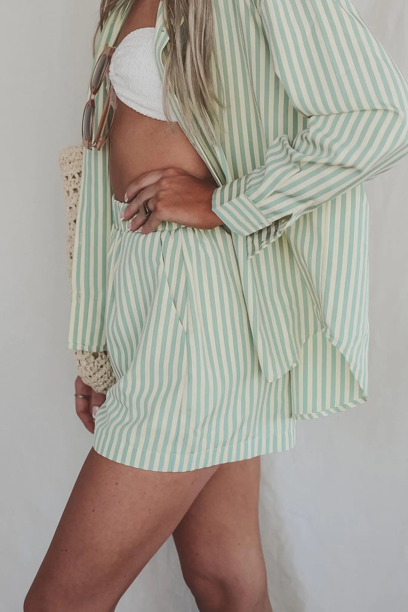 Something Minty Fashion Boxer Striped Shorts sold by Amazing Lace product image thumbnail 5