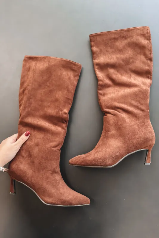 DEAL Can't Live Without Suede Pointed Toe Boot sold by Amazing Lace