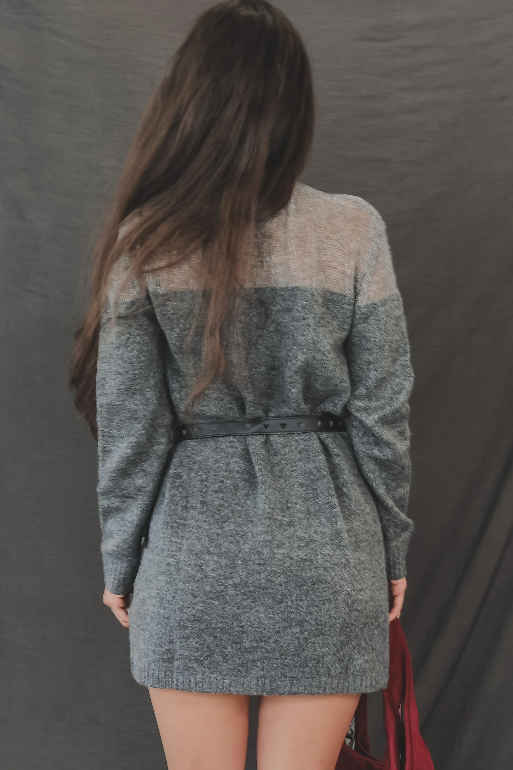 DEAL Keeping It Hot High-Neck Knit Sweater Dress sold by Amazing Lace product image thumbnail 2