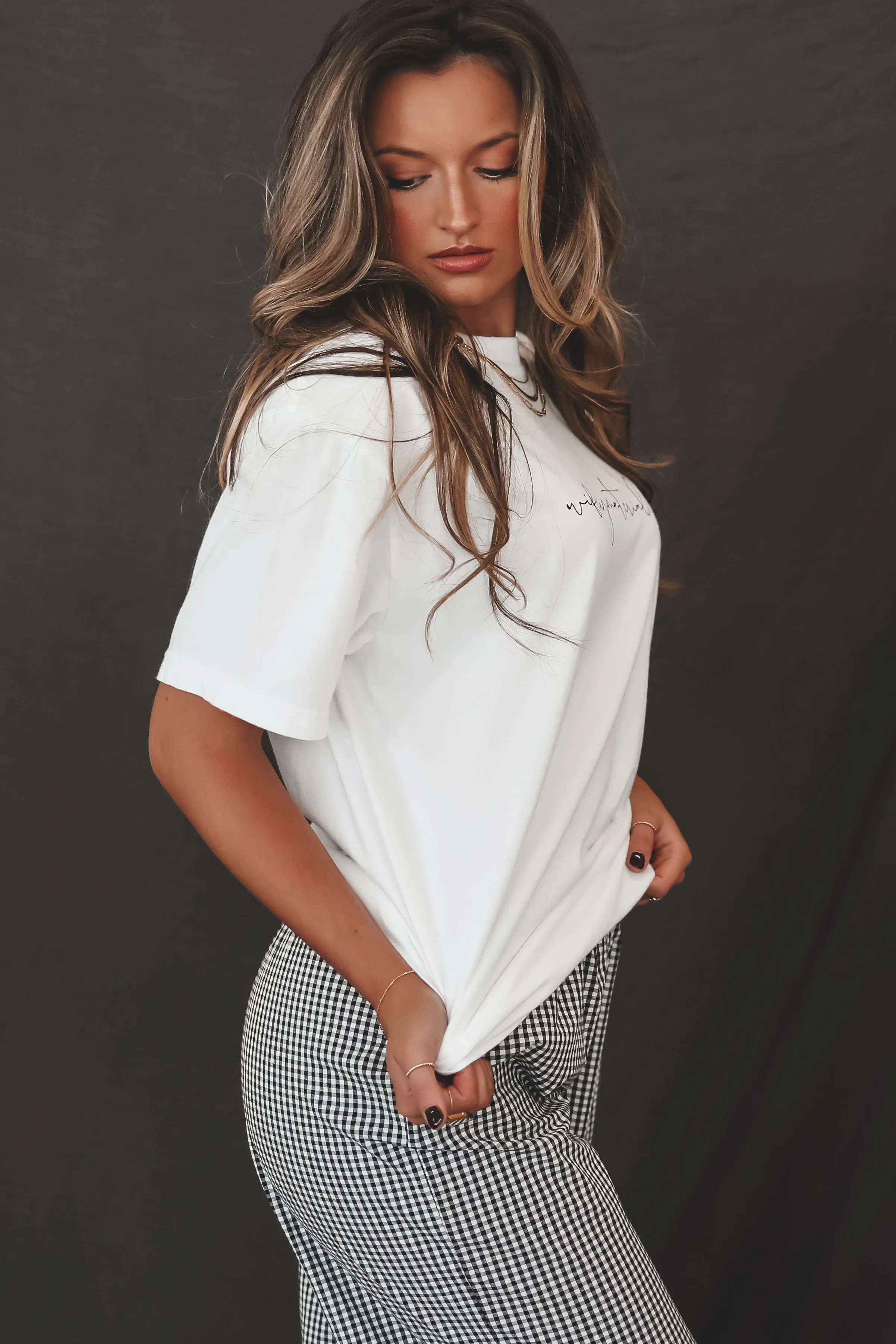 DEAL Just Call Me Wifey Material Graphic Tee. sold by Amazing Lace product image thumbnail 2