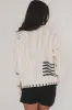 DEAL I Spy Ivory Knit Sweater Top sold by Amazing Lace