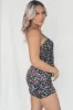 DEAL Party Back To Back Black Multi Sequins Mini Dress sold by Amazing Lace
