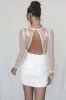DEAL The Twinkle In My Eye White Sequins Dress sold by Amazing Lace