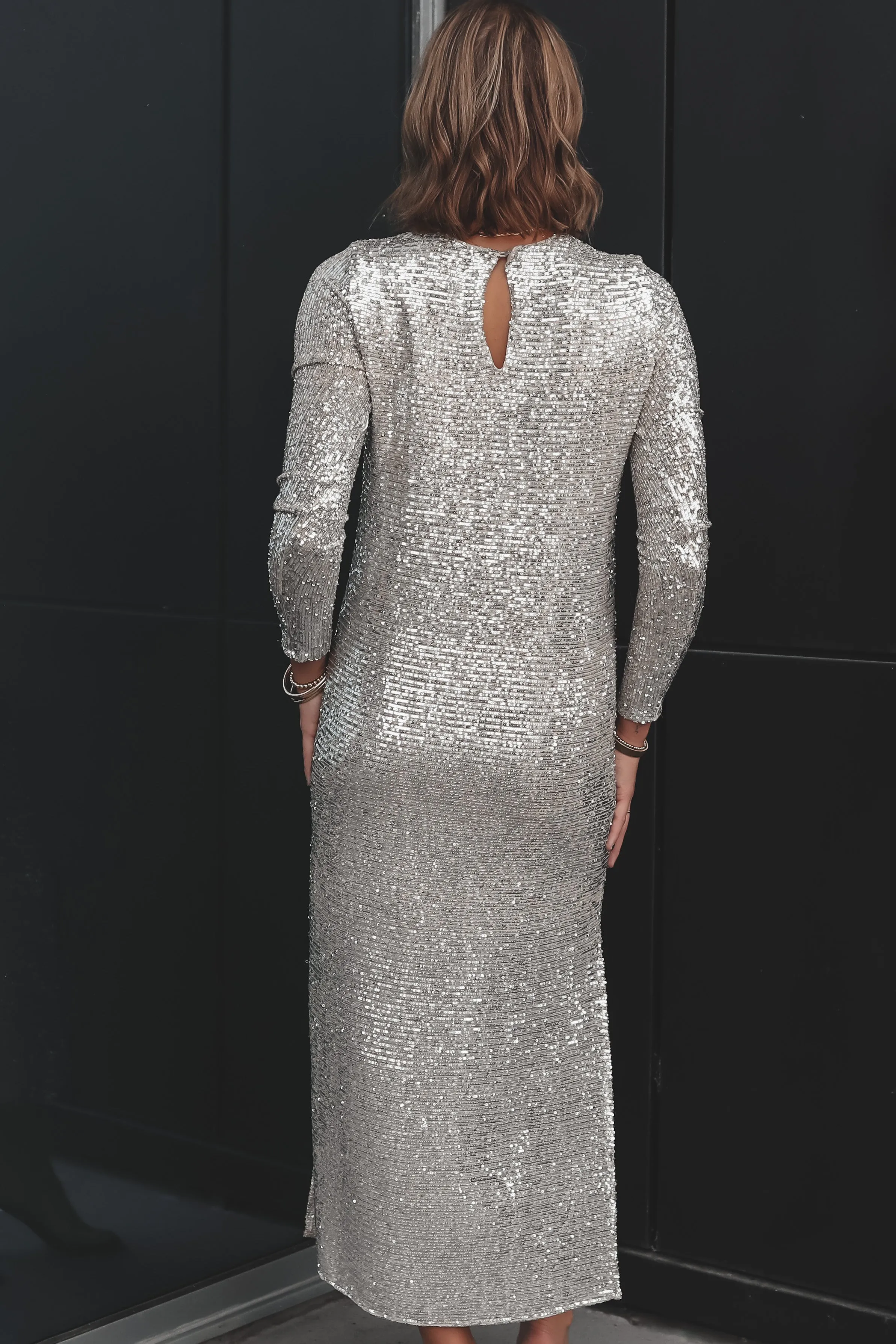 DEAL SHOW ME YOUR MUMU Maddison Platinum Dress sold by Amazing Lace product image thumbnail 4