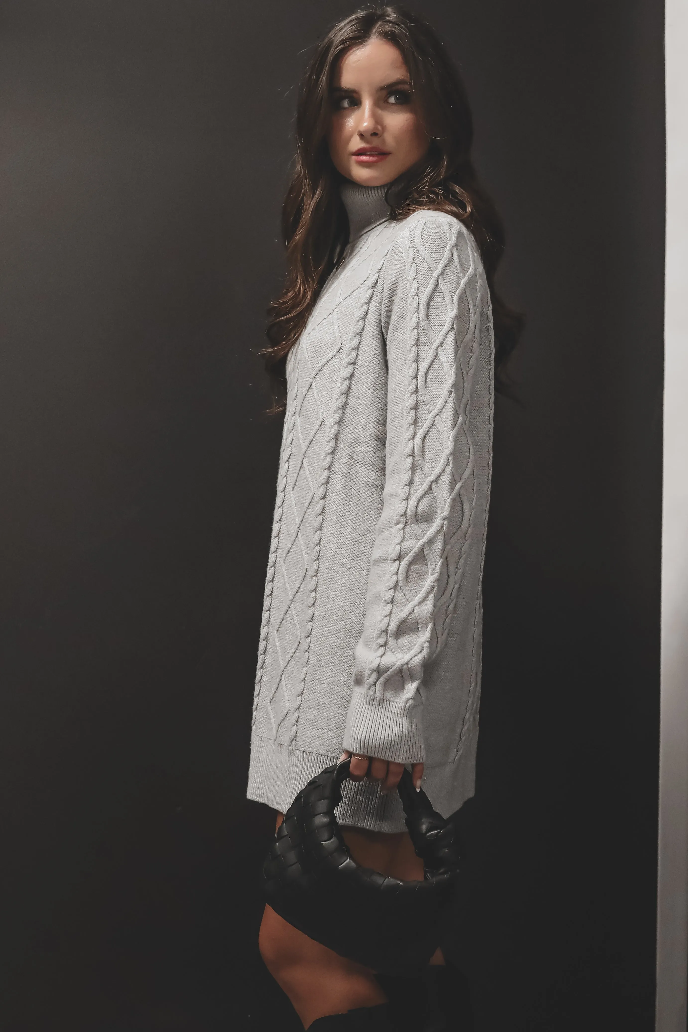 DEAL SHOW ME YOUR MUMU Montreal Mini Knit Sweater Dress sold by Amazing Lace product image thumbnail 3