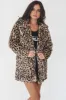 DEAL Like You Own the Place Leopard Faux Fur Coat sold by Amazing Lace