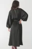 DEAL Sadie & Sage Mood Boost Black Long Sleeve Midi Dress sold by Amazing Lace