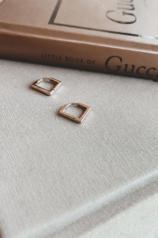 Hold My Hang Gold Dainty Huggie Earrings sold by Amazing Lace