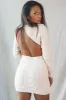 DEAL Cross The Line Cream Sweater Dress sold by Amazing Lace