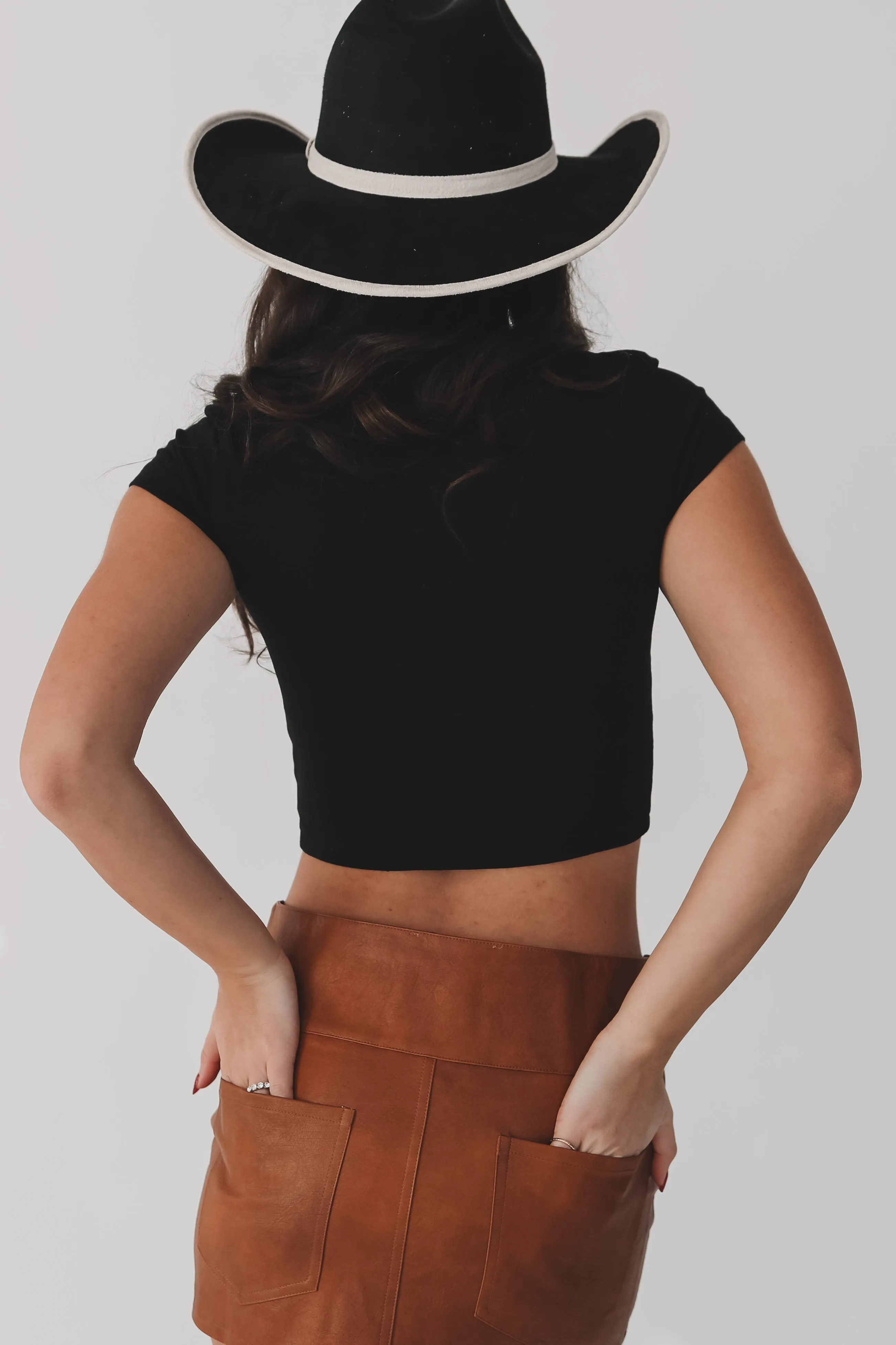 DEAL Looking For Love Graphic Western Fitted Cropped Tee sold by Amazing Lace product image thumbnail 2