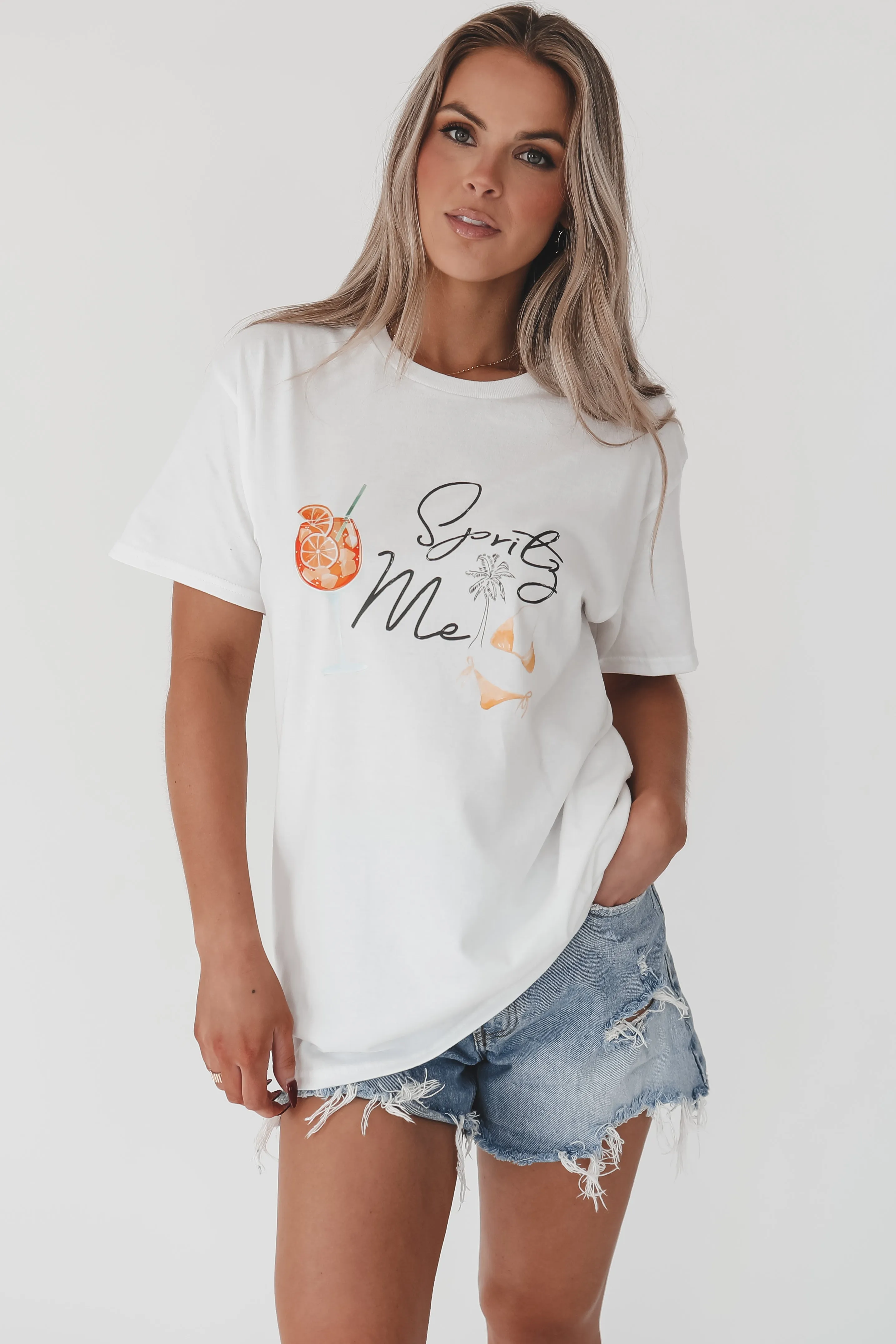 Spritz Me Graphic Tee sold by Amazing Lace product image thumbnail 3