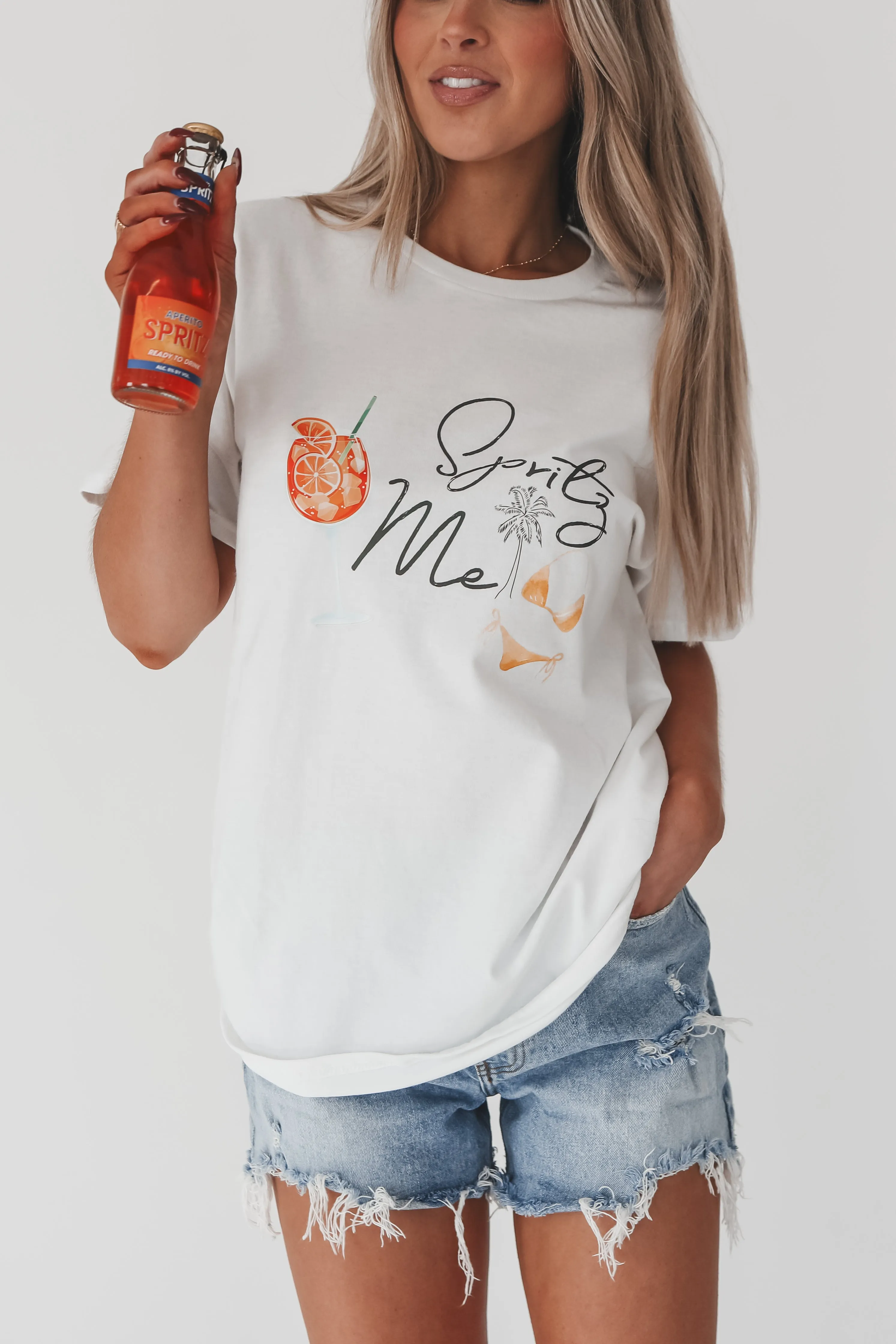 Spritz Me Graphic Tee sold by Amazing Lace