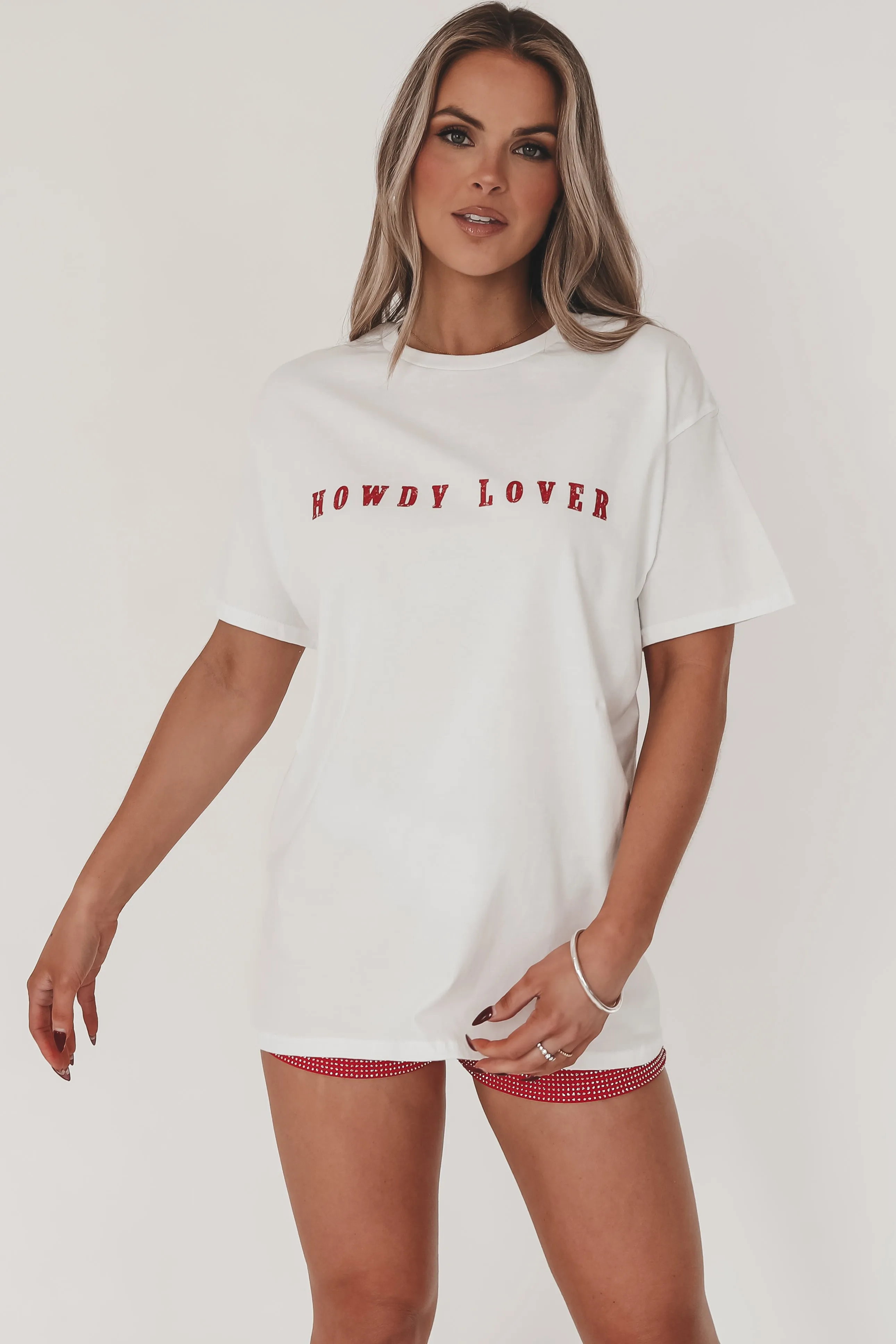 Howdy Lover Western Cowgirl Oversized Comfort Colors Graphic T-Shirt sold by Amazing Lace product image thumbnail 2