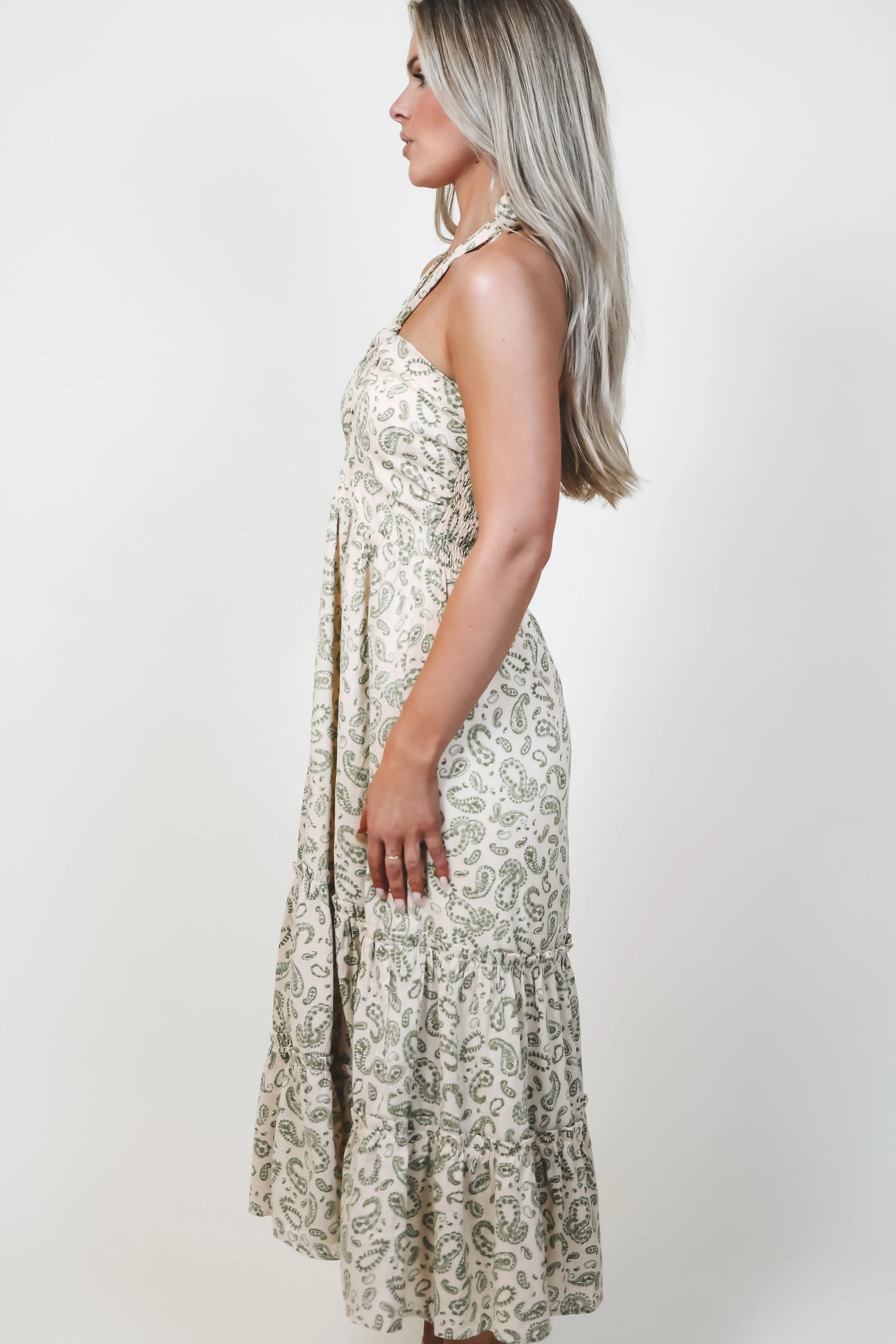 Take Me To A Resort Printed Midi sold by Amazing Lace product image thumbnail 3