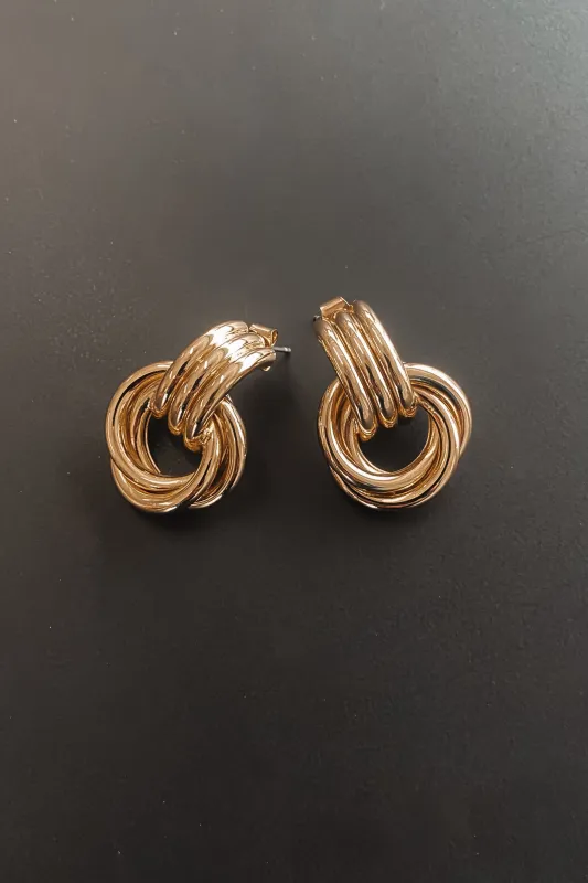These Earrings Are My Fab Gold Hoop Earrings sold by Amazing Lace