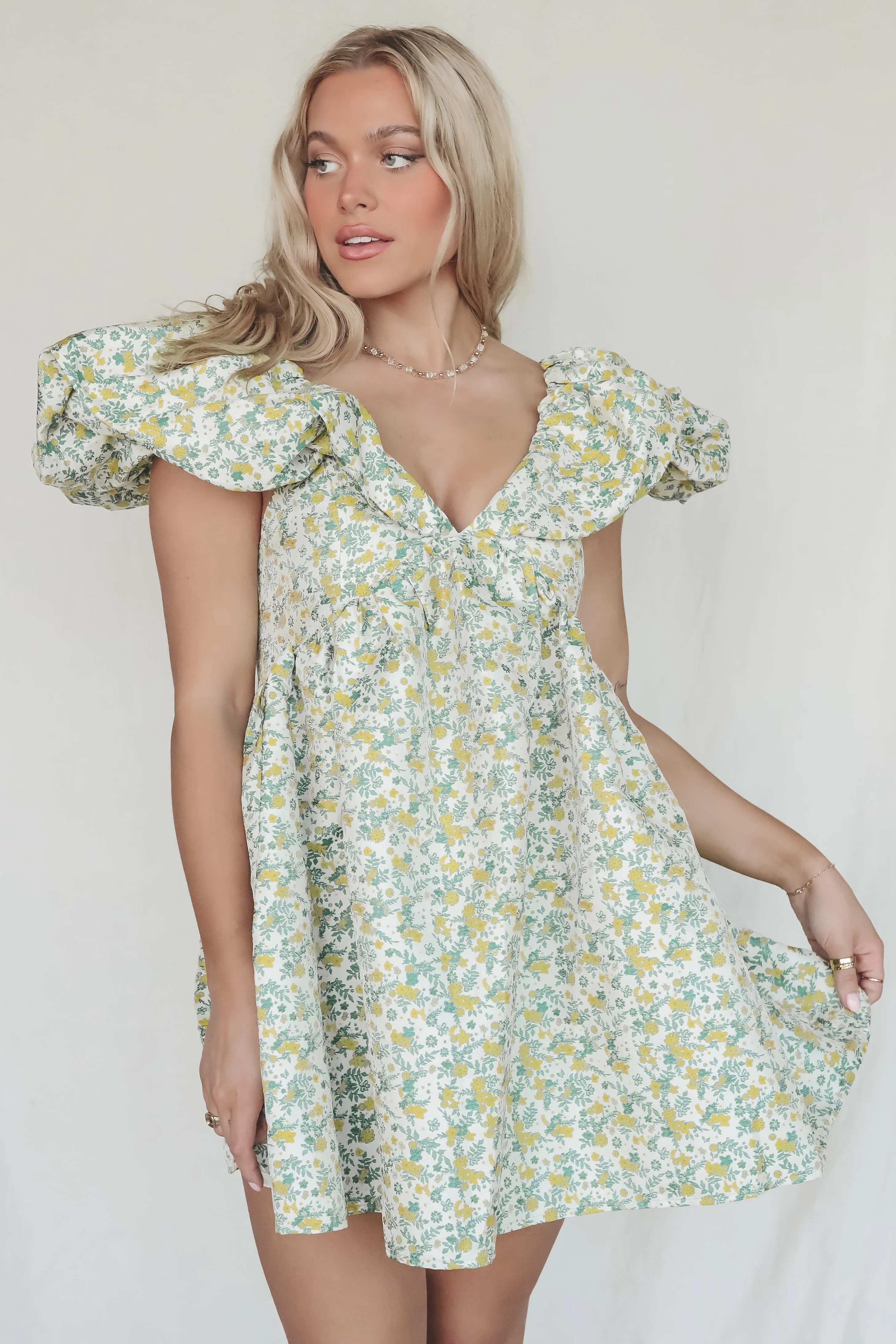 My Party My Rules Puff Sleeve Mini Dress sold by Amazing Lace