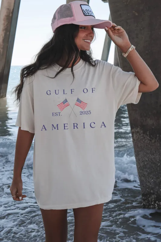 Gulf Coast Of America T-Shirt Florida Beach Vacay Unisex Comfort Colors Tee sold by Amazing Lace