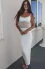 Seashell City White Knit Cutout Maxi Dress sold by Amazing Lace