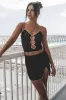 Always Wishing For Florals Black Cutout Crop And Lace Skirt Set sold by Amazing Lace