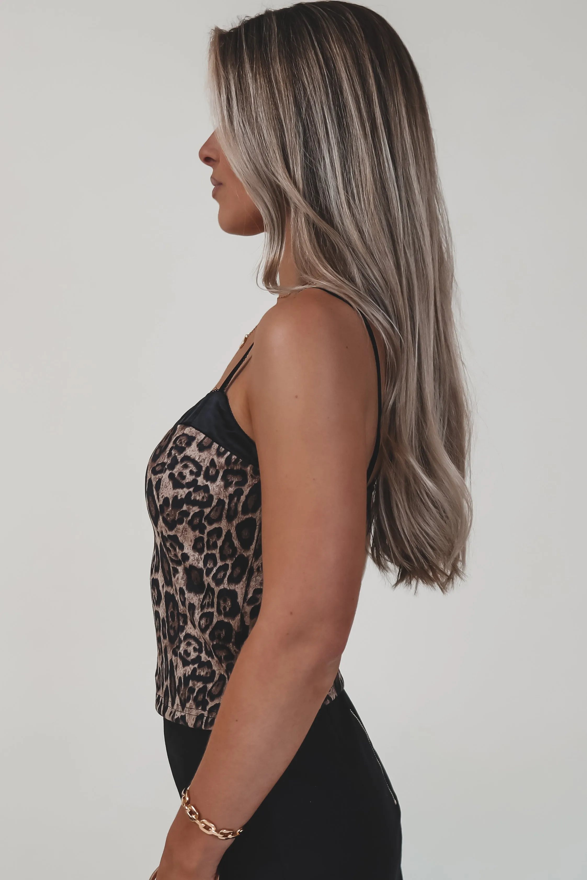 DEAL Let The Games Begin Leopard Cami Corset Top sold by Amazing Lace product image thumbnail 3