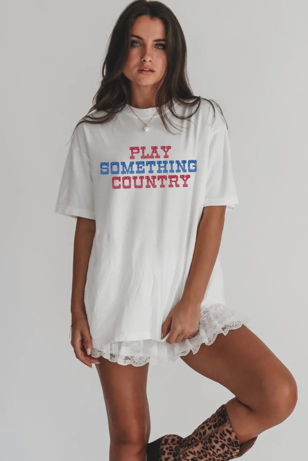 Play Something Country Concert Unisex Comfort Colors Graphic T-shirt sold by Amazing Lace