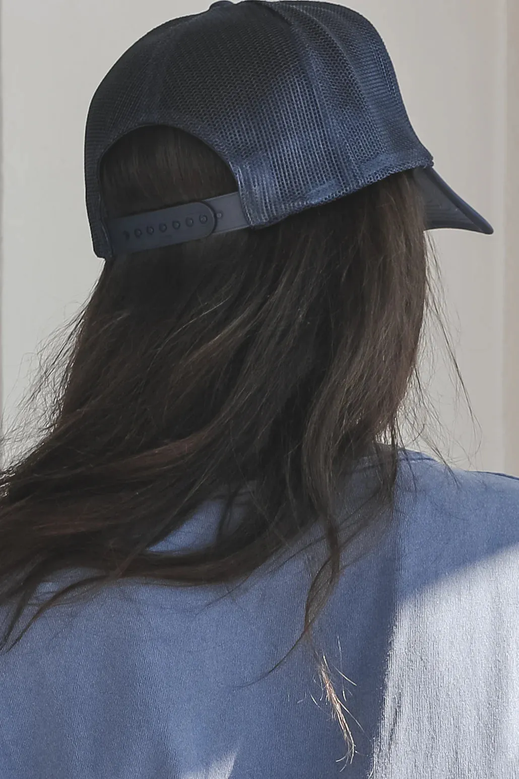 Keep It Salty Navy Patch Trucker Hat sold by Amazing Lace product image thumbnail 3