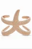 ETTIKA 18k Gold Plated Starfish Hug Cuff Bracelet sold by Amazing Lace