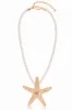 ETTIKA 18k Gold Plated Starfish Statement Pendant Necklace sold by Amazing Lace