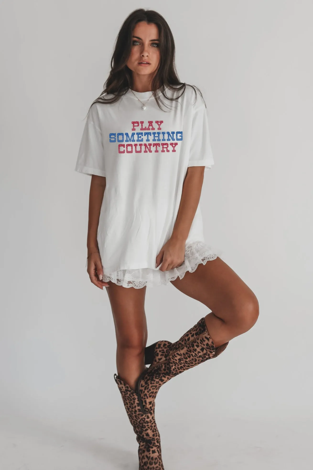 Play Something Country Concert Unisex Comfort Colors Graphic T-shirt sold by Amazing Lace product image thumbnail 3