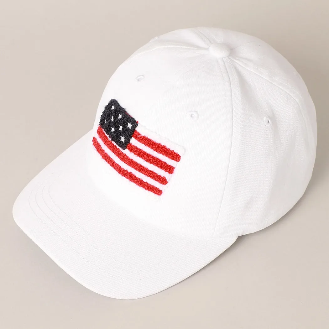 American Flag Patch Baseball Hats sold by Amazing Lace product image thumbnail 5
