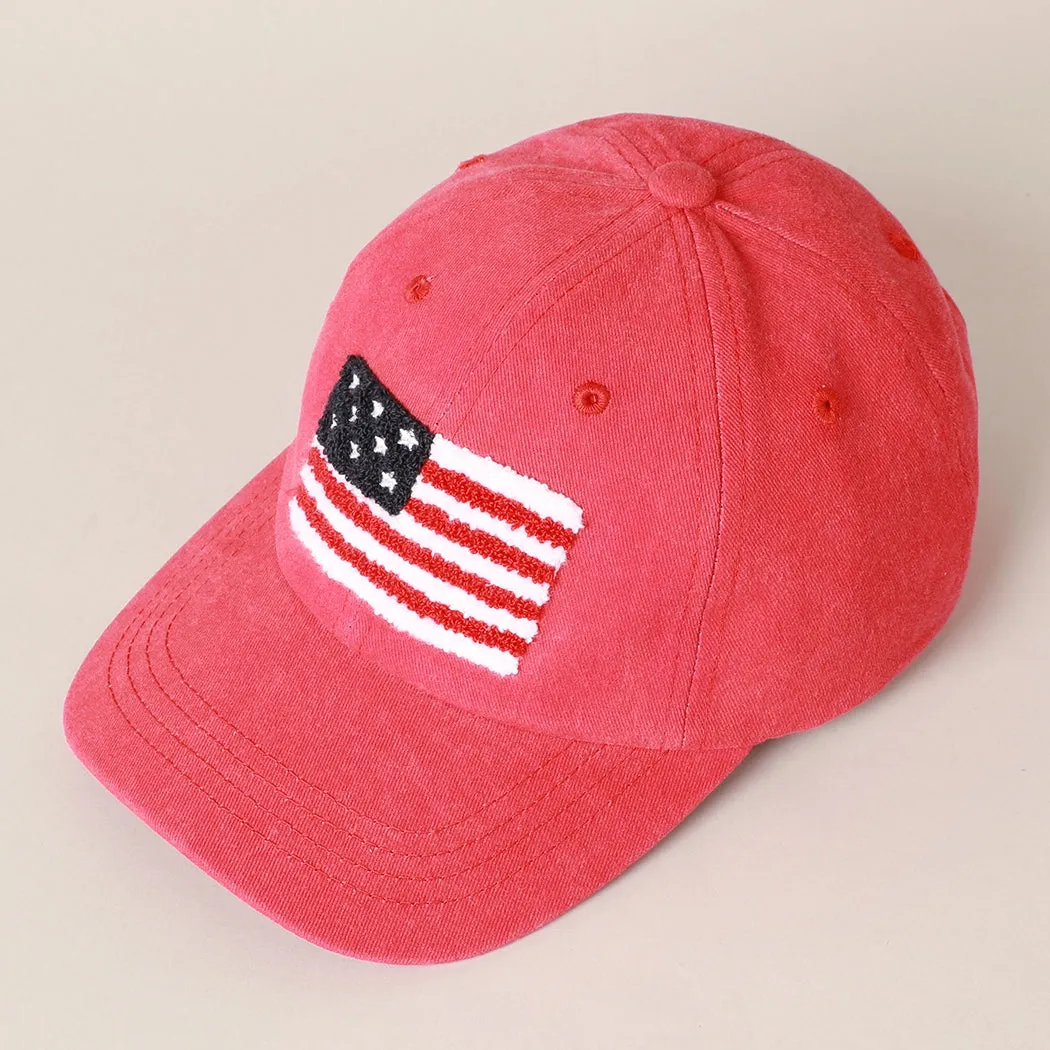 American Flag Patch Baseball Hats sold by Amazing Lace product image thumbnail 4