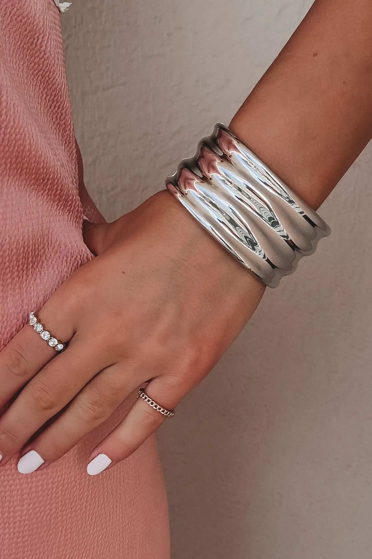 Bold And Beautiful Statement Cuff Bracelet sold by Amazing Lace product image thumbnail 5