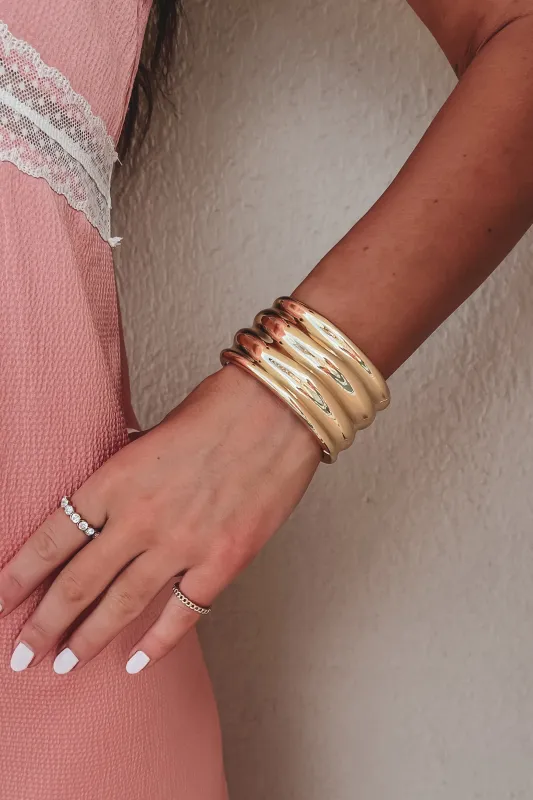 Bold And Beautiful Statement Cuff Bracelet sold by Amazing Lace